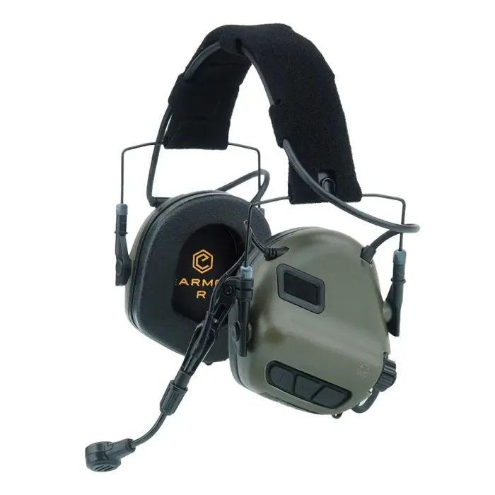 Наушники для стрельбы Earmor M32 Green з мікрофоном (M32-FG) изображение 2
