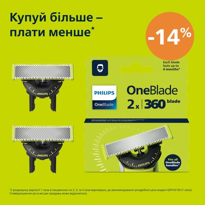 Аксессуары к электробритвам Philips QP420/50 изображение 2
