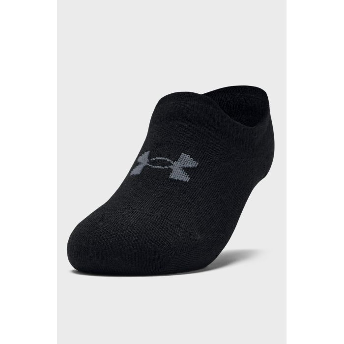 Носки Under Armour 1351784-002 Essential UltraLowTab 3 пари Чорний MD (193444522518) изображение 3