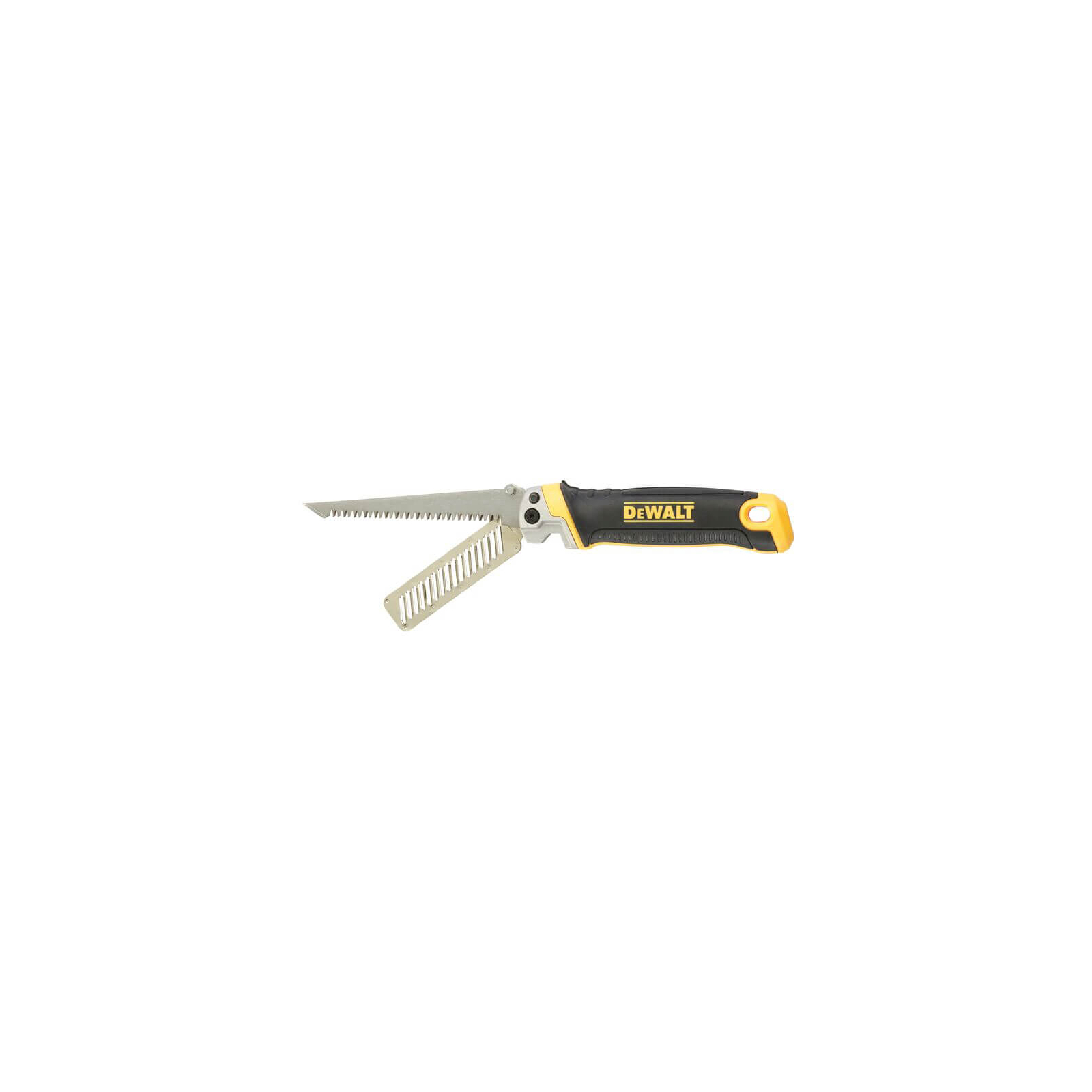 Ножівка DeWALT міні ножовка-рашпіль по гіпсокартону, складана, 130 мм. (DWHT0-20123)