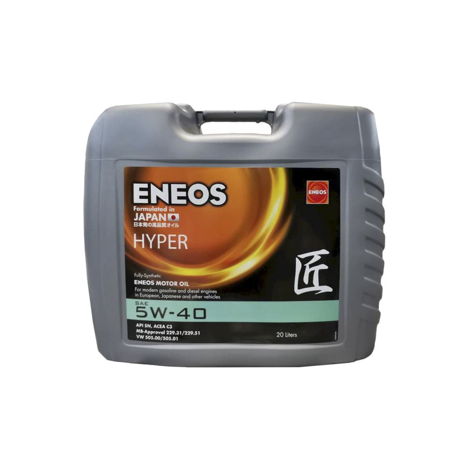 Моторна олива ENEOS HYPER 5W-40 20л (EU0031201N)