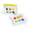Розвиваюча іграшка Fat Brain Toys антистрес Dimpl Duo Брайль Колір Форма Назва (FA208-1) зображення 3
