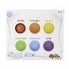 Развивающая игрушка Fat Brain Toys антистресс Dimpl Duo Брайль Цвет Форма Название (FA208-1) изображение 5