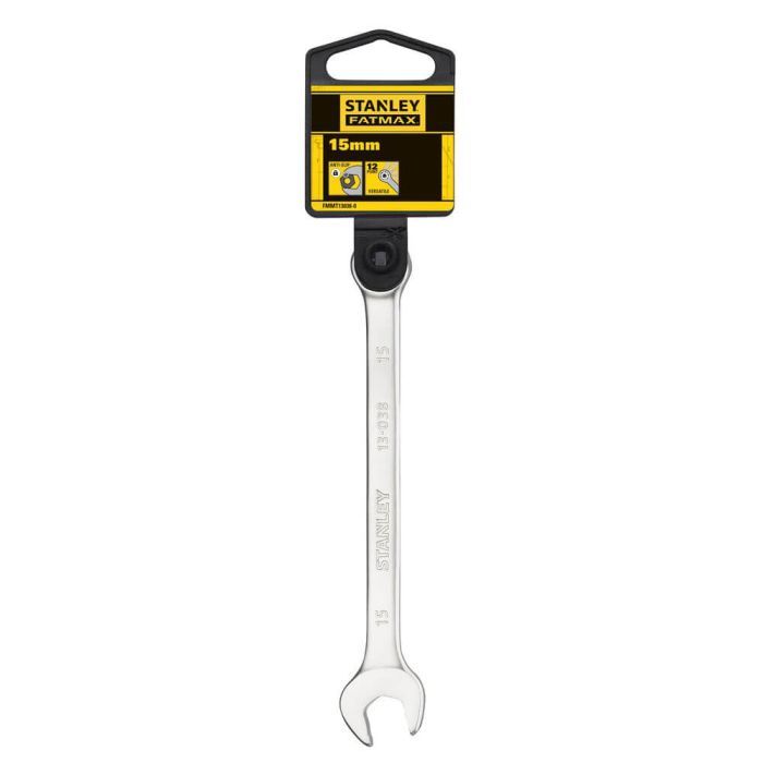 Ключ Stanley FATMAX ANTI SLIP комбинированный, 6 мм. (FMMT13029-0) изображение 11