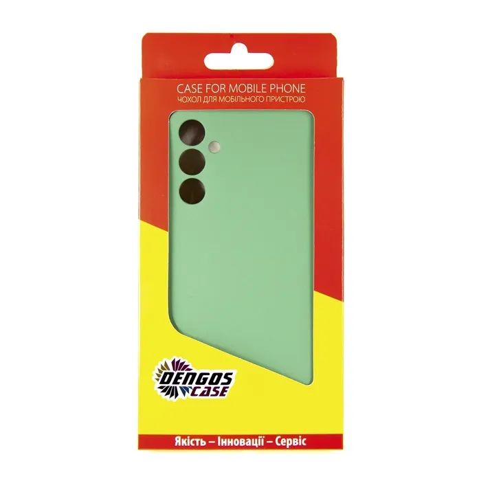 Чехол для мобильного телефона Dengos Samsung Galaxy A24 Case + Glass (Mint) (DG-KM-79) изображение 3