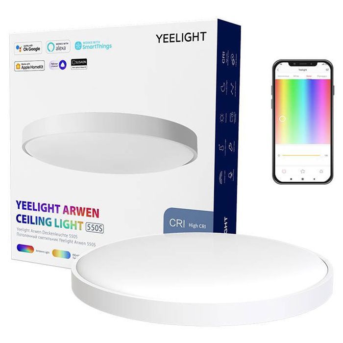 Светильник Yeelight Arwen Ceiling Light 550S with HomeKit (YLXD013-A) изображение 3