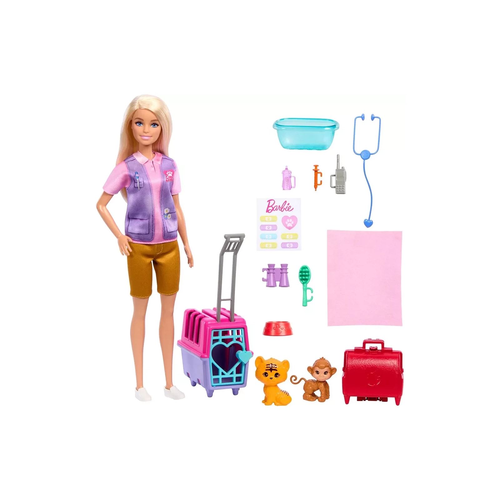 Кукла Barbie Зоозащитница (HRG50) изображение 5