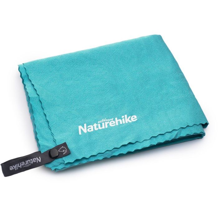 Туристическое полотенце Naturehike MJ02 Ultralight NH19Y002-J 128 см х 80 см оливковий (6927595735862) изображение 2