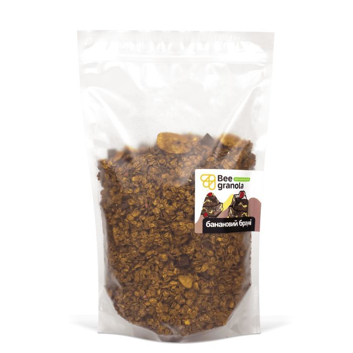 Гранола Bee Granola Банановий брауні 500 г (4820228430450)