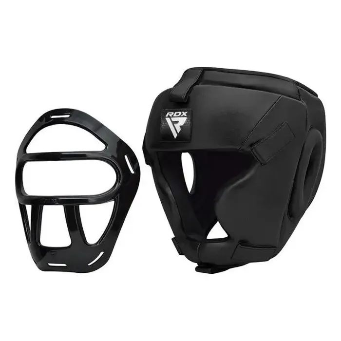 Боксерский шлем RDX T1 Grill Full Black XL (HGR-T1FB-XL) изображение 2