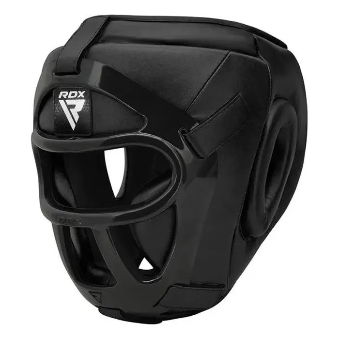 Боксерский шлем RDX T1 Grill Full Black XL (HGR-T1FB-XL) изображение 6