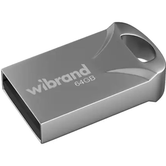 USB флеш накопичувач Wibrand 64GB Hawk Gold USB 2.0 (WI2.0/HA64M1G)