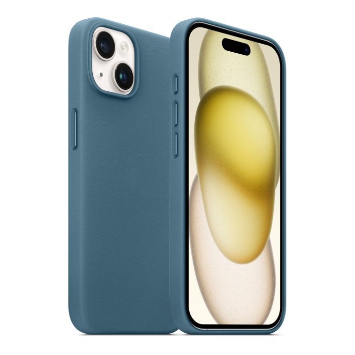Чехол для мобильного телефона Armorstandart FAKE Leather Case Apple iPhone 15 Grey (ARM76289) изображение 3