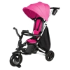 Детский велосипед QPlay Nova+ Rubber Floral Pink складаний триколісний (S700-13Nova+FloralPink)