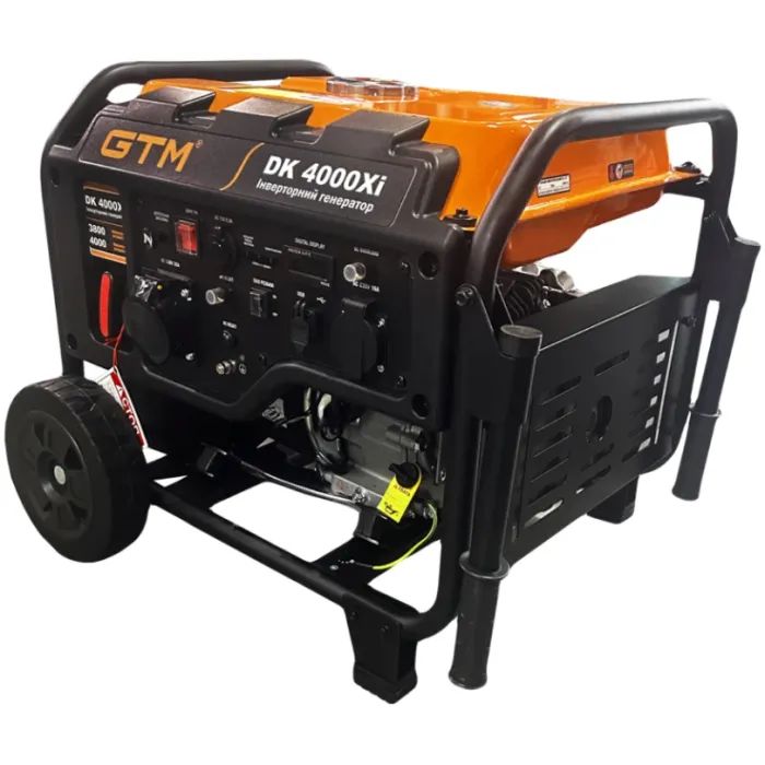 Генератор GTM инверторный DK4000Xi, 3,8kW ном. мощ., 230В, 50Гц, Ручн.Старт (DK4000Xi)