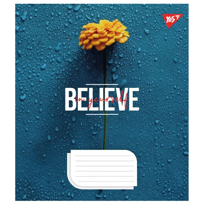Зошит Yes Believe in yourself 36 аркушів лінія (767082) зображення 2