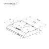 Вытяжка кухонная Pyramida UX 60 (380) B IX изображение 11