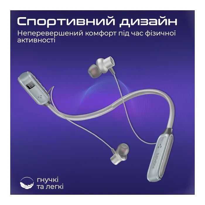 Наушники Promate Leap Black (leap.black) изображение 3