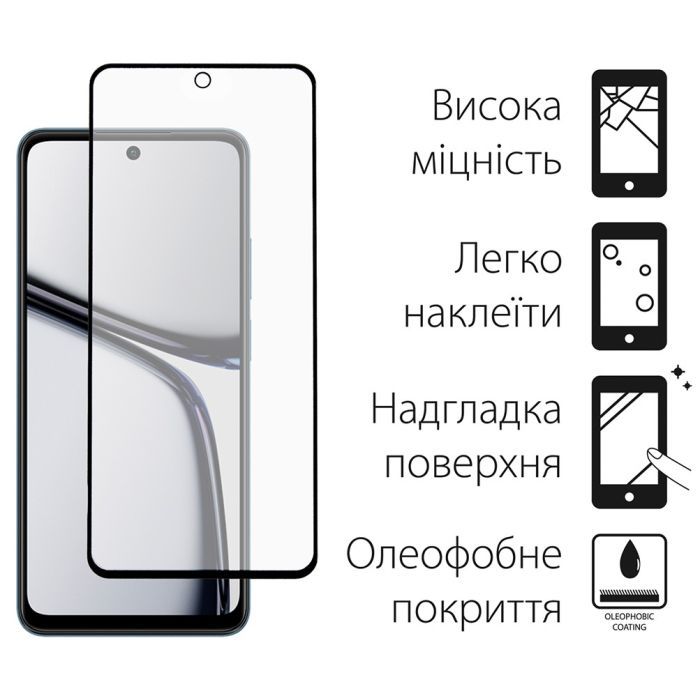 Скло захисне Dengos Realme C65 2pcs kit (DG-TG2P-42) зображення 2