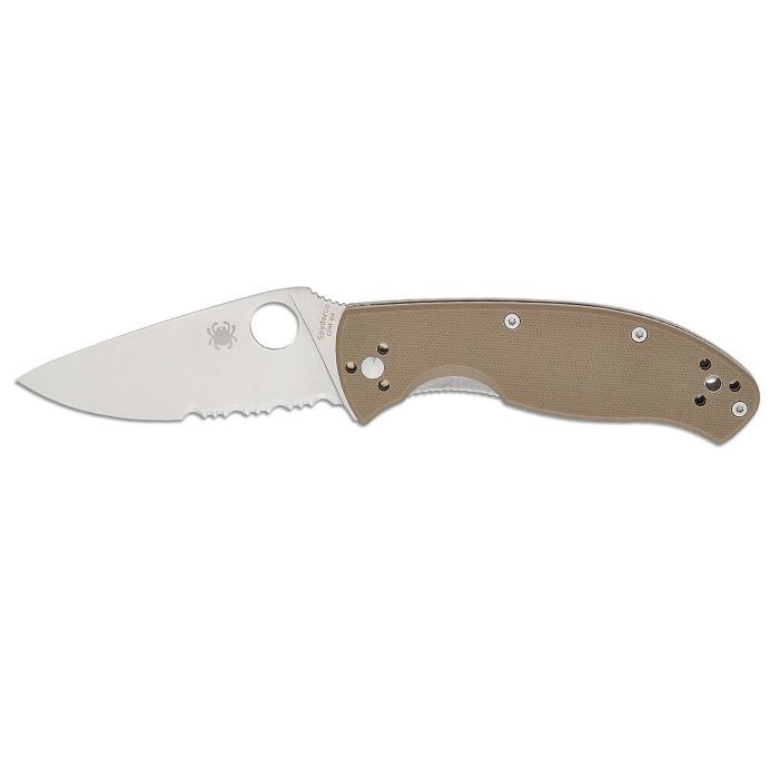 Нож Spyderco Tenacious M4 Brown G10 (C122GBNM4P)