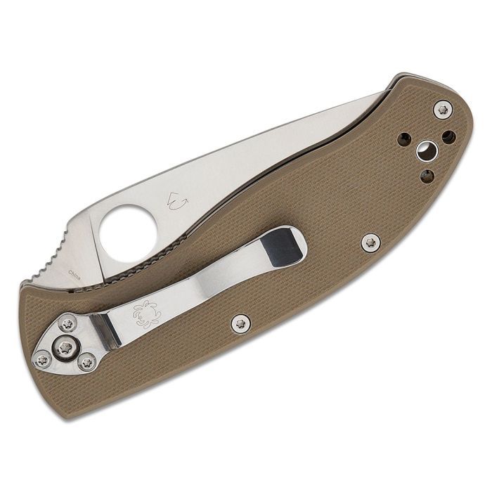 Нож Spyderco Tenacious M4 Brown G10 (C122GBNM4P) изображение 4