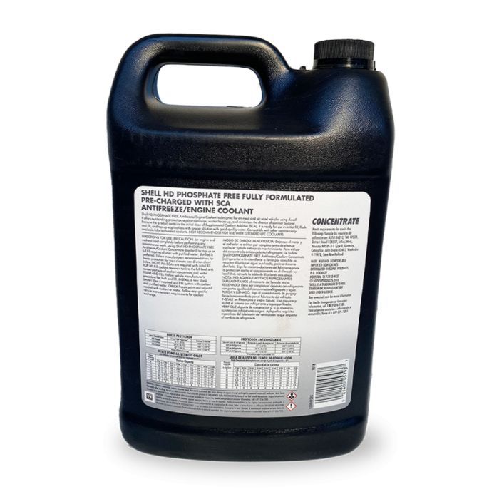 Антифриз Shell HD Phosphate Free Antifreeze / Coolant 50/50, 3,785 л изображение 2