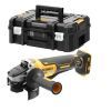 Шлифовальная машина DeWALT 18В XR Li-lon, 125 мм, 9000 об/мин, вес 1.74 кг, TSTAK (без АКБ и ЗУ) (DCG406NT)