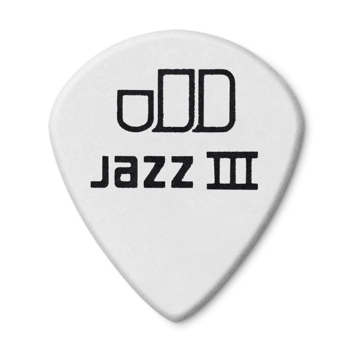 Медиатор Jim Dunlop Tortex White Jazz III Pick 1.50mm 12 шт. (478P1.5) изображение 2
