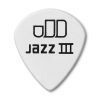 Медиатор Jim Dunlop Tortex White Jazz III Pick 1.50mm 12 шт. (478P1.5) изображение 2