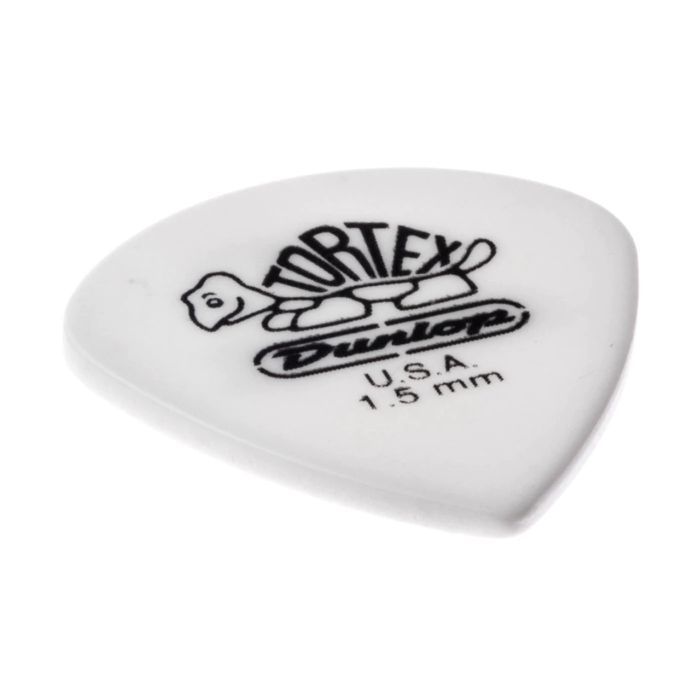 Медиатор Jim Dunlop Tortex White Jazz III Pick 1.50mm 12 шт. (478P1.5) изображение 4