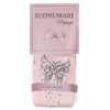 Колготки дитячі BNM з метеликами зі стразами (M0C0302-1172-5G-pink)