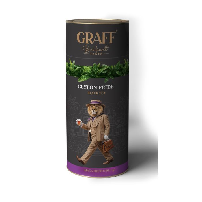Чай Graff Ceylon Pride Черный 80 г (4820279610832)
