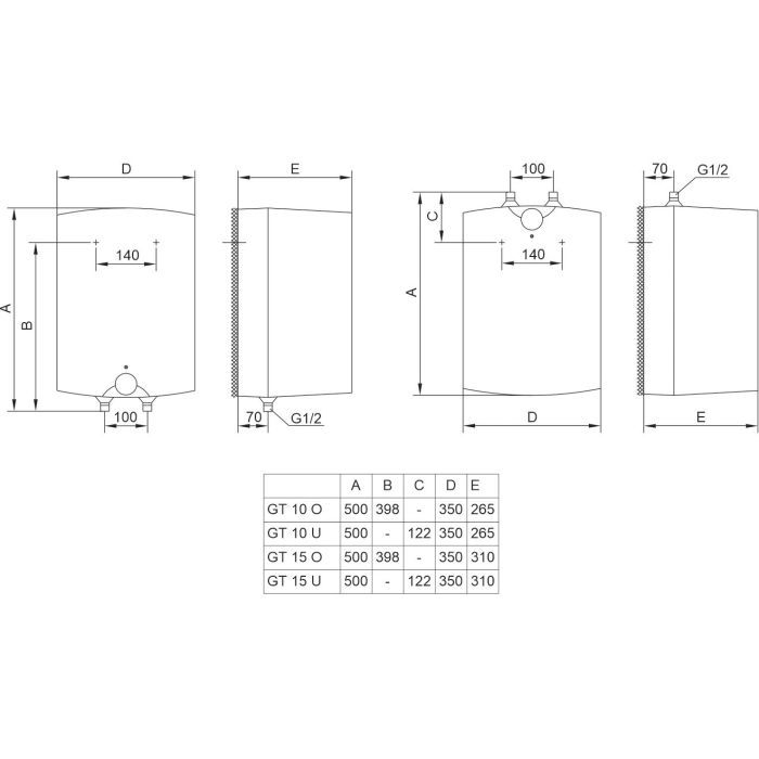 Бойлер TIKI Mini PBT 15V9 (GT15UMINI_TIKI) (700189) изображение 2
