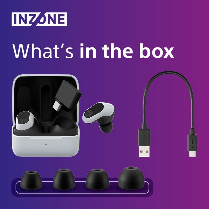 Навушники Sony INZONE Buds Black (WFG700NB.CE7) зображення 6