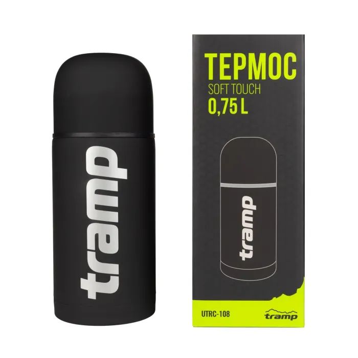 Термос Tramp Soft Touch 0.75 л Black (UTRC-108-black) изображение 3