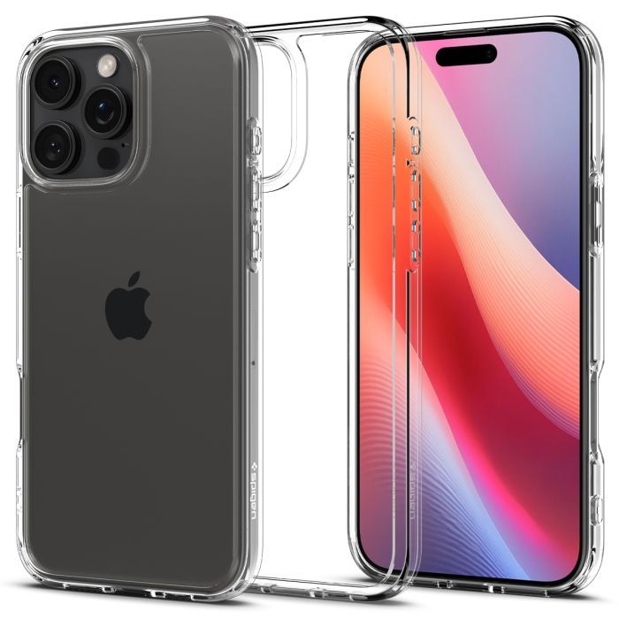 Чехол для мобильного телефона Spigen iPhone 16 Pro Ultra Hybrid Crystal Clear (ACS08121) изображение 3