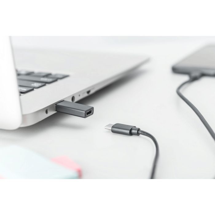 Переходник USB-A to USB-C (M/F) 3A 5GB ver.3.0 Digitus (AK-300524-000-S) изображение 3