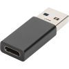 Переходник USB-A to USB-C (M/F) 3A 5GB ver.3.0 Digitus (AK-300524-000-S) изображение 5