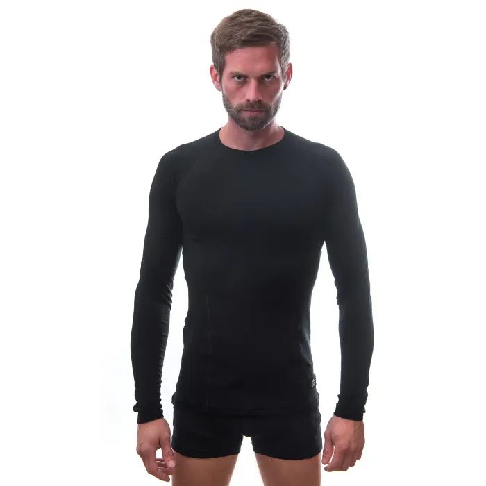 Термокофта Sensor Merino DF LS black 15100021 L (SM11M-black-L) изображение 4