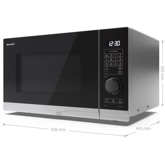 Микроволновая печь Sharp YC-PG254AE-S изображение 4