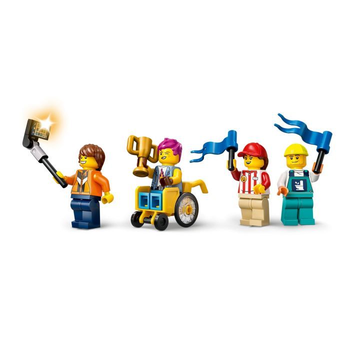 Конструктор LEGO City Жодних обмежень: Автодром для гоночних автомобілів (60460) зображення 6
