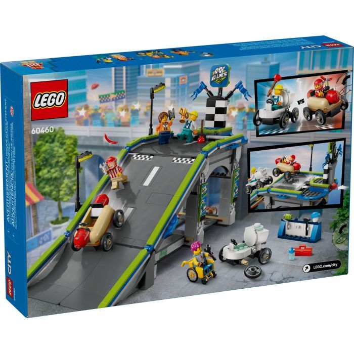 Конструктор LEGO City Жодних обмежень: Автодром для гоночних автомобілів (60460) зображення 7