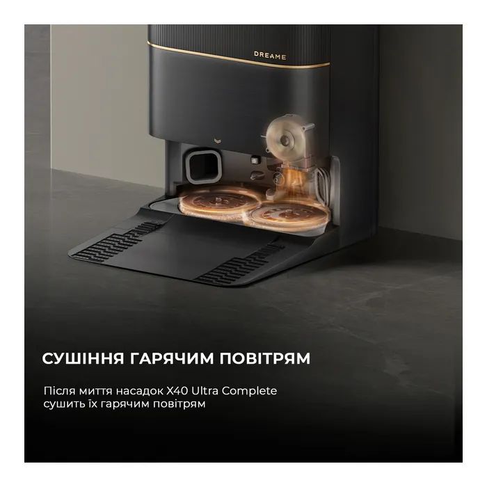 Пылесос Dreame Bot X40 Ultra Complete Black (RLX63CE-2-Bl) изображение 9