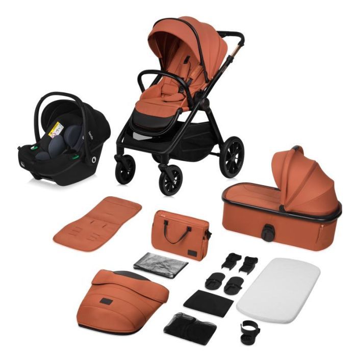 Коляска Lionelo 3 в 1 Layla Grey Stone (LO-LAYLA 3IN1 GREY STONE) изображение 12