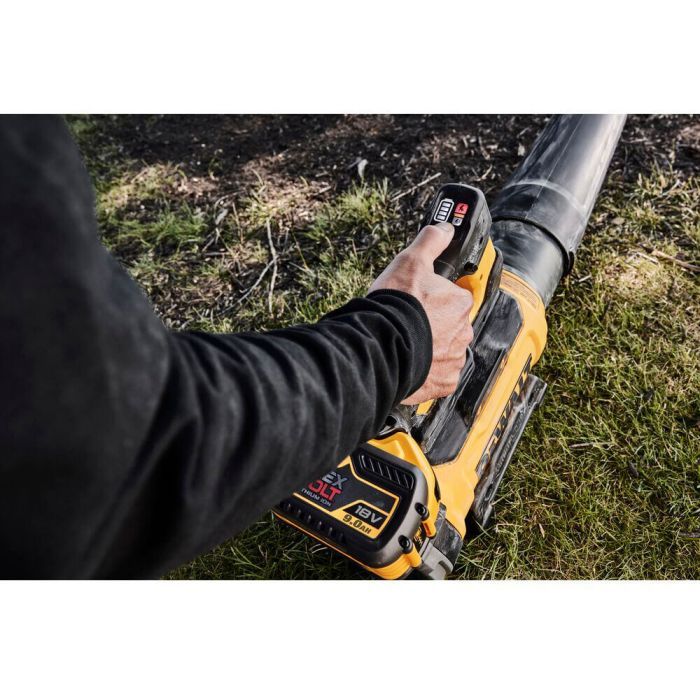 Повітродувка DeWALT XR FLEXVOLT 54 В Li-lon, 257,5 км/ч,3Ah (DCMBL777X1) зображення 9