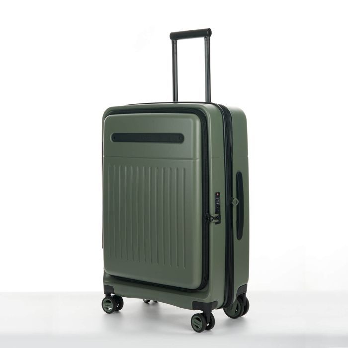 Валіза Bagland середня 72 л хакі (1140621767) зображення 2