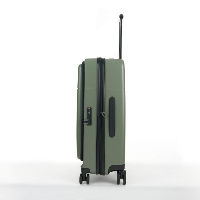 Валіза Bagland середня 72 л хакі (1140621767) зображення 3