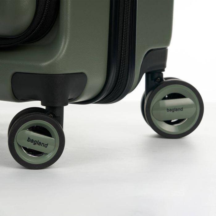 Валіза Bagland середня 72 л хакі (1140621767) зображення 9