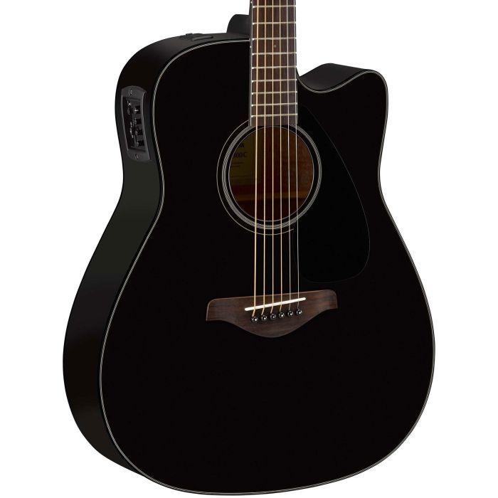 Гитара электроакустическая Yamaha FGX800C Natural изображение 2