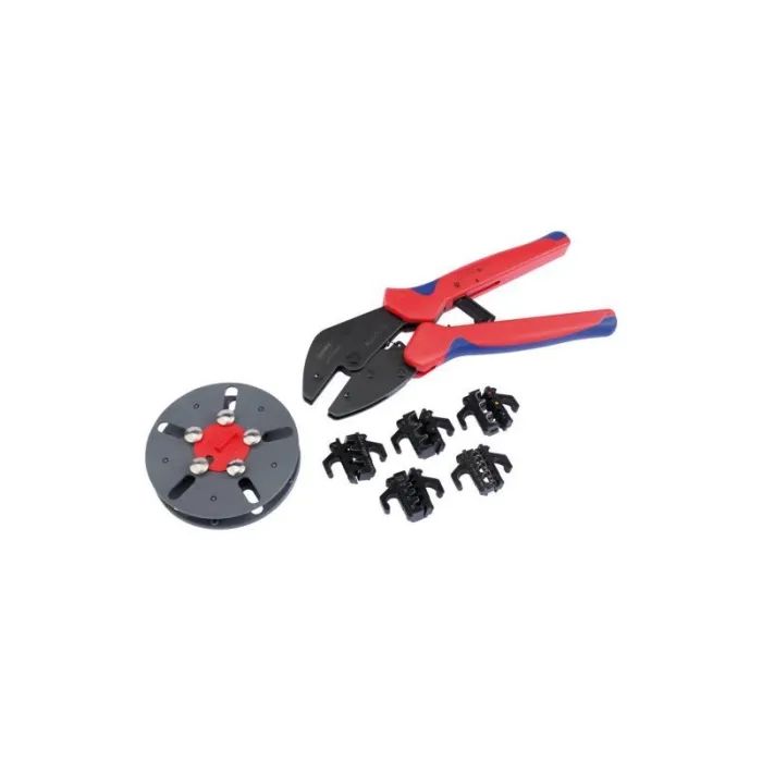 Затискач для клем KNIPEX MultiCrimp, со сменными матрицами (97 33 02) изображение 2